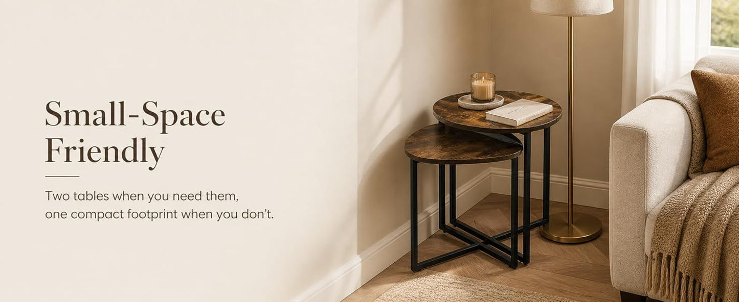 Nesting Side Tables Set of 2