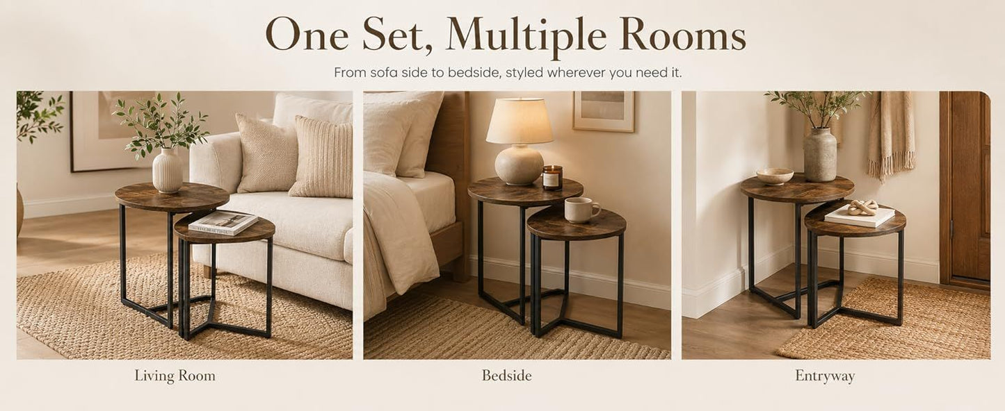 Nesting Side Tables Set of 2