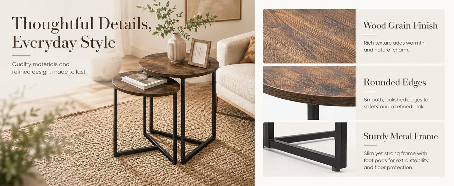 Nesting Side Tables Set of 2