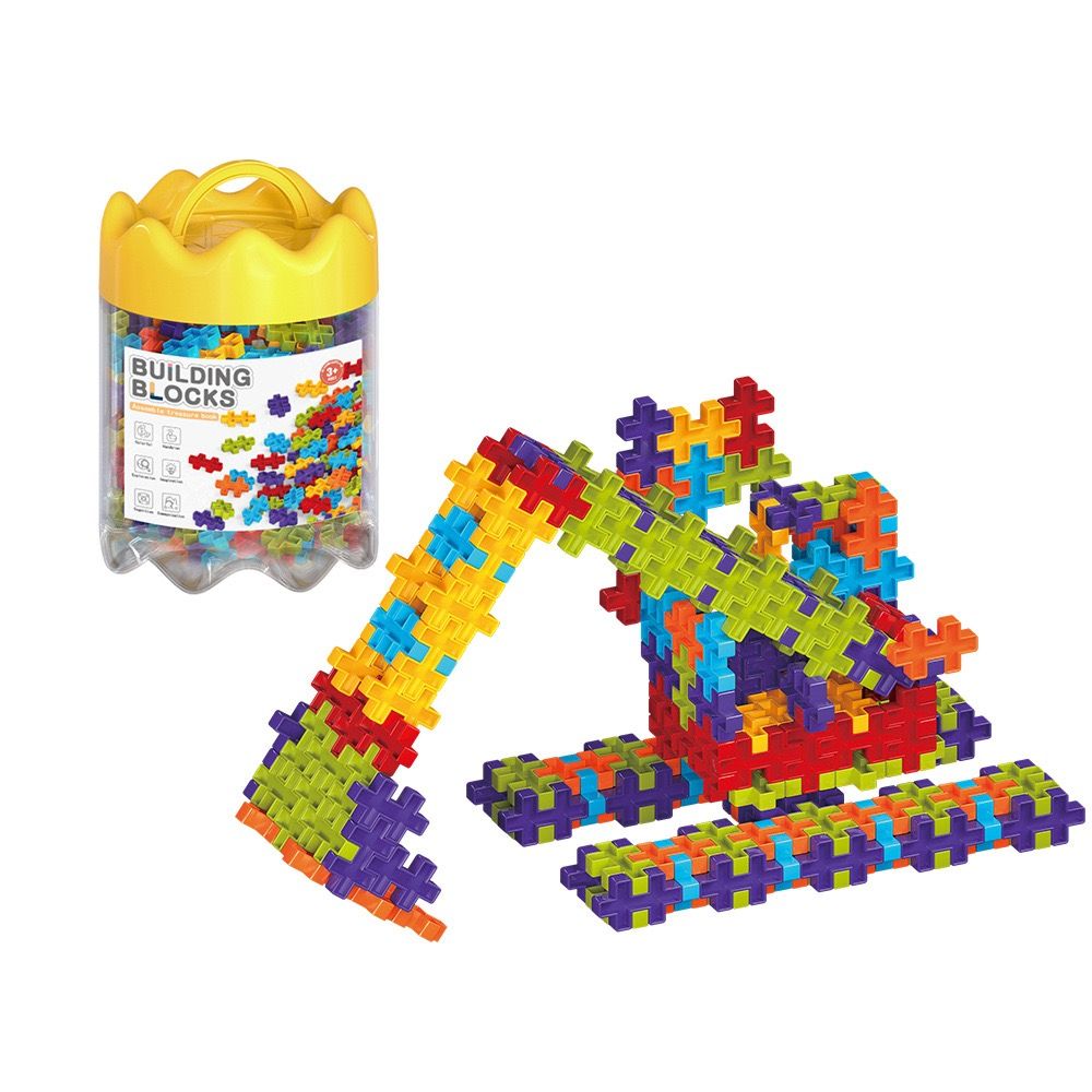 6-Color Building Blocks Set - 360pcs