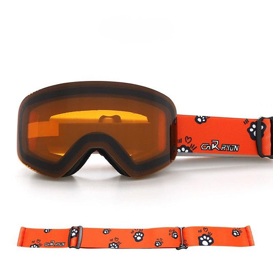 Kids Ski Goggles - Pink