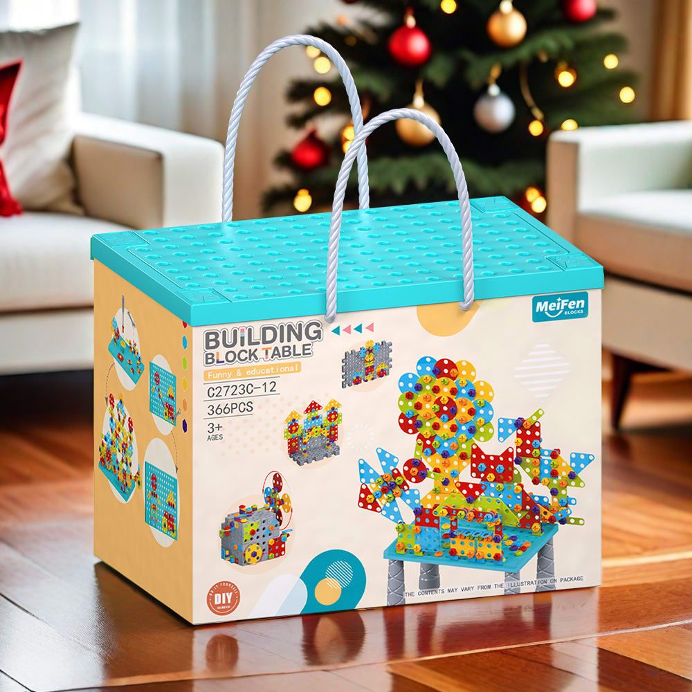 DIY Screw Building Blocks Set - 490pcs