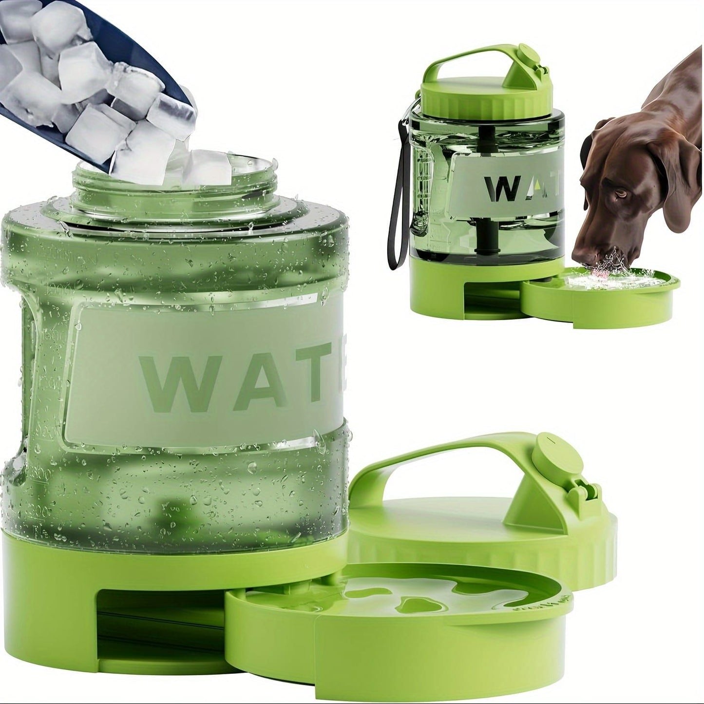 Portable Pet Water Bottle - Black