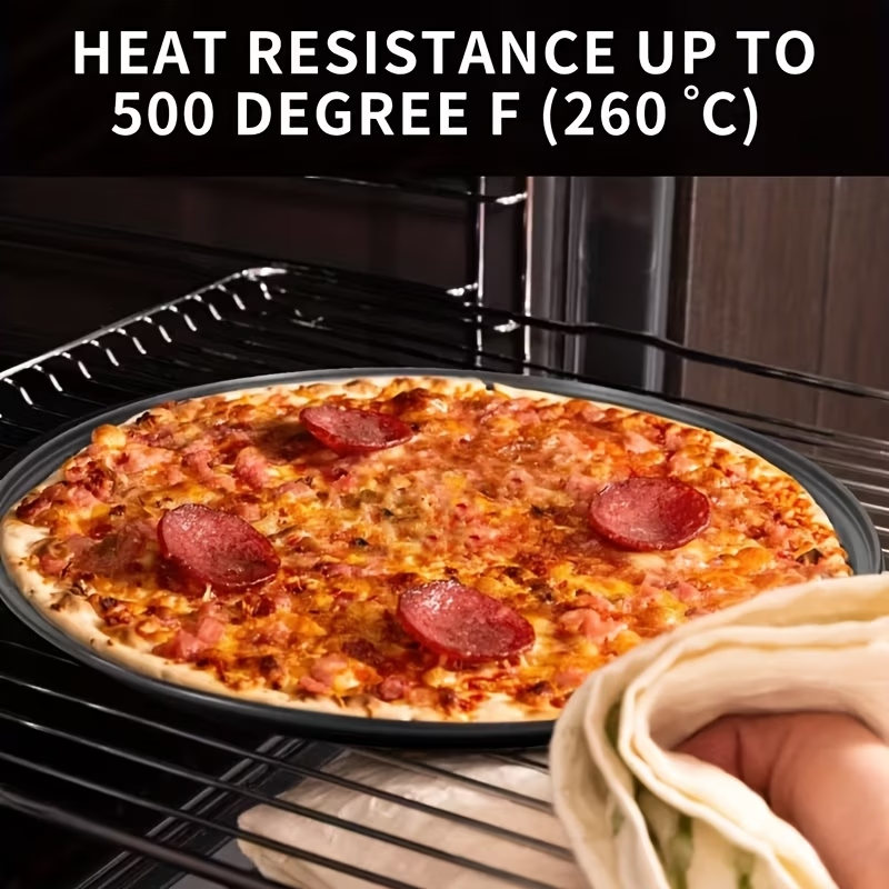 Non-Stick Pizza Baking Pans 2 Pack