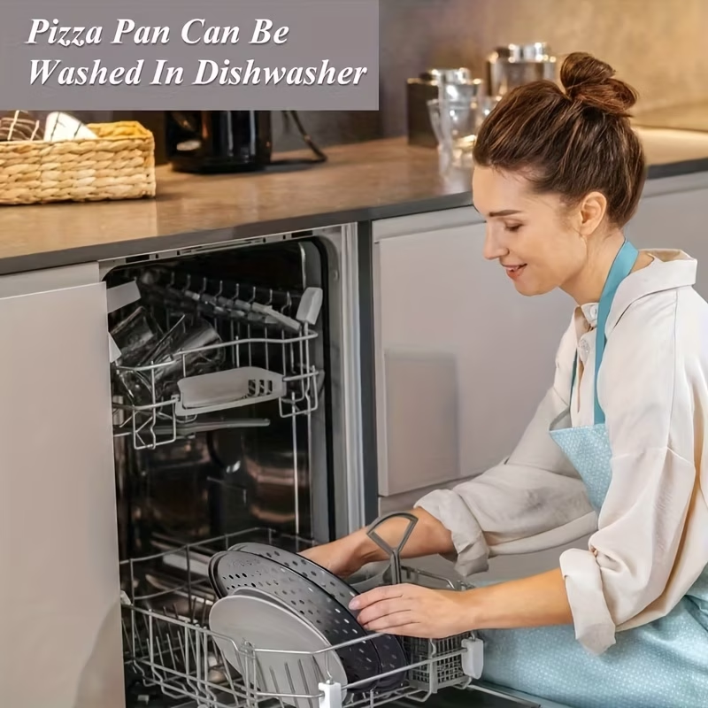 Non-Stick Pizza Baking Pans 2 Pack