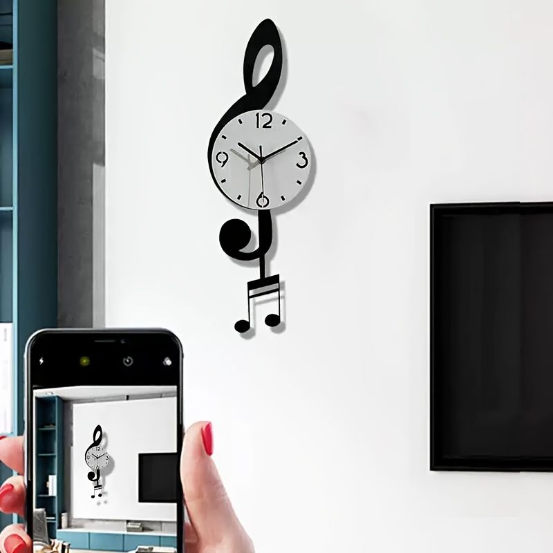 Treble Clef Wall Clock
