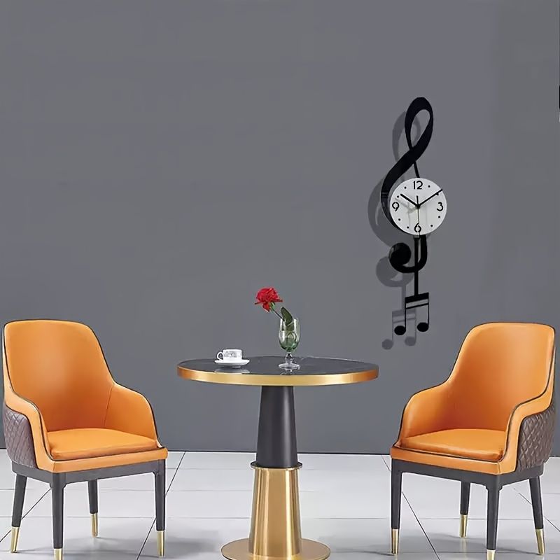 Treble Clef Wall Clock