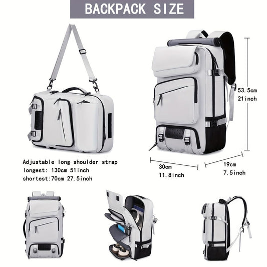 Convertible Travel Backpack - Black M