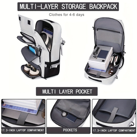 Convertible Travel Backpack - Black M