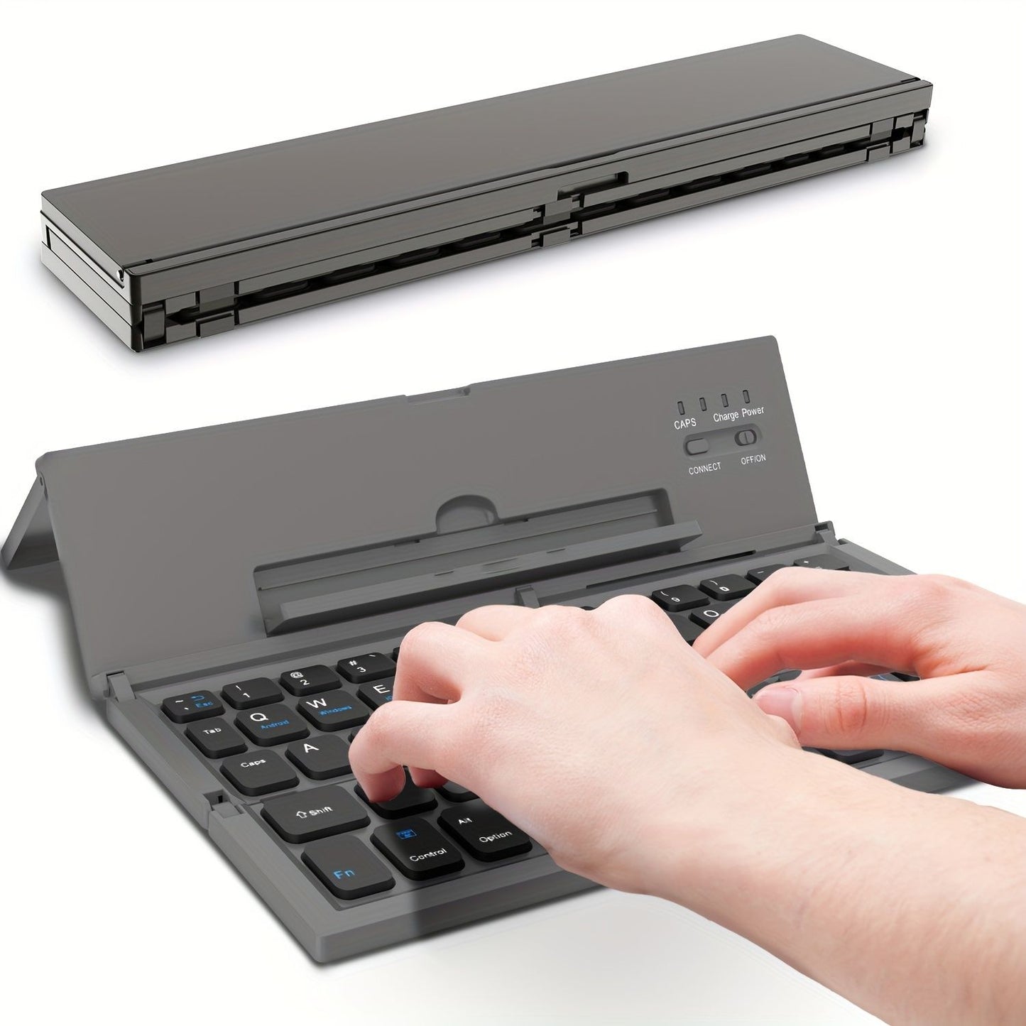 Foldable Wireless Keyboard - Black