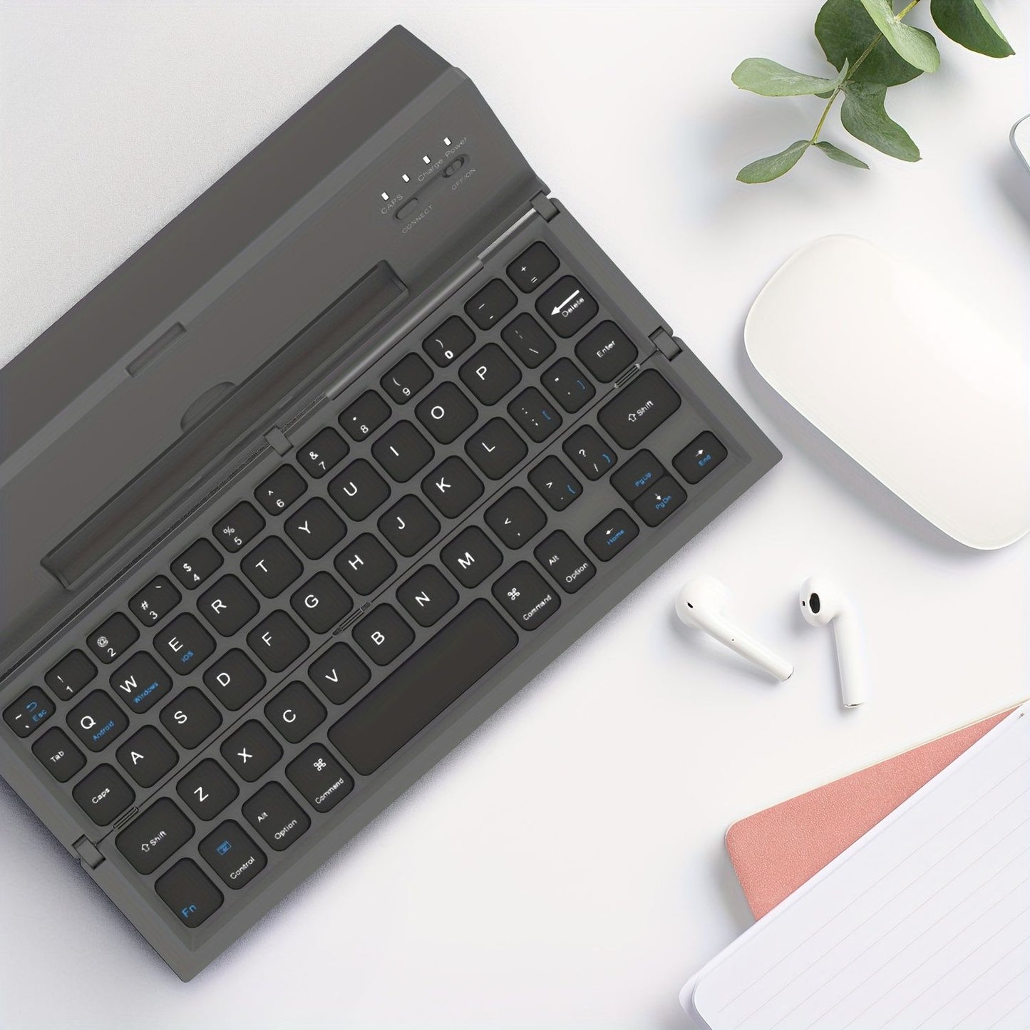 Foldable Wireless Keyboard - Black