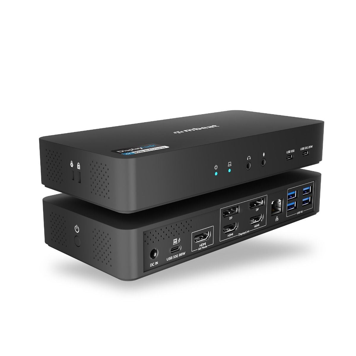 mbeat USB-C Triple 4K DisplayLink Docking Station