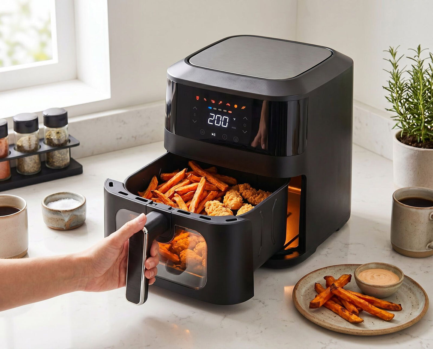 Healthy Choice 5L Digital Air Fryer 1400W