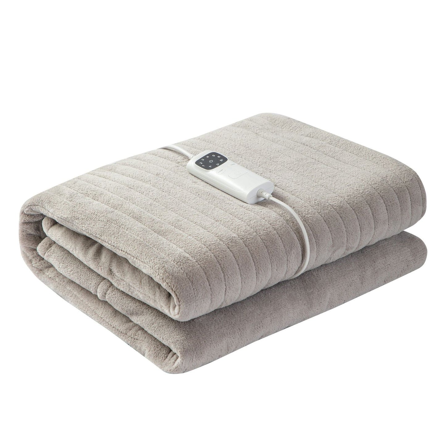 Lenoxx Heated Fleece Throw Blanket