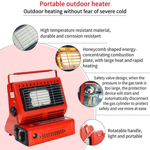 Portable Butane Gas Heater & Cooker