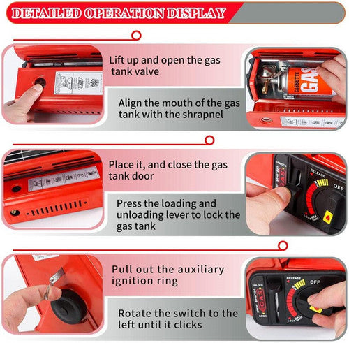 Portable Butane Gas Heater & Cooker