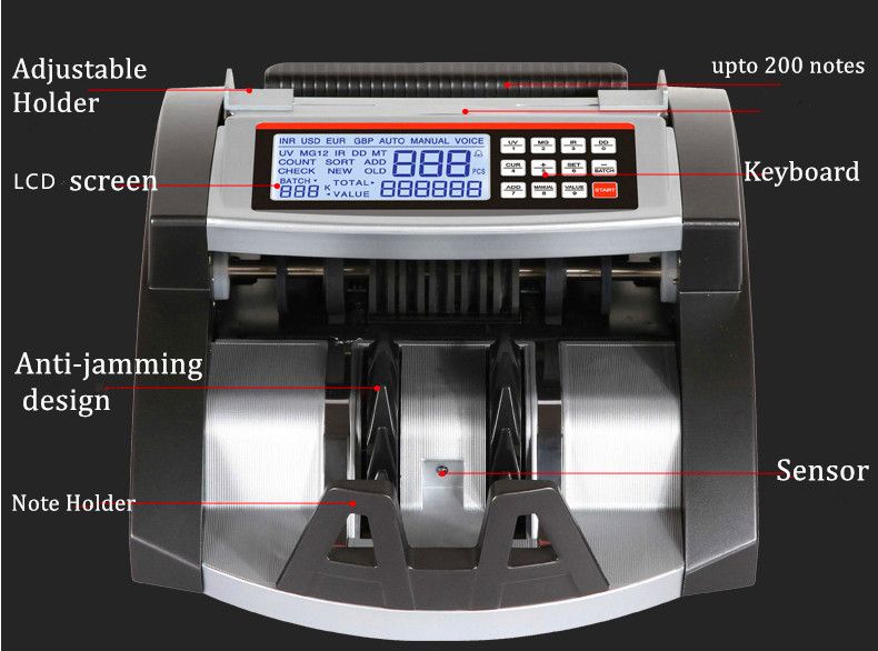 Australian Note Bill Money Counter Machine