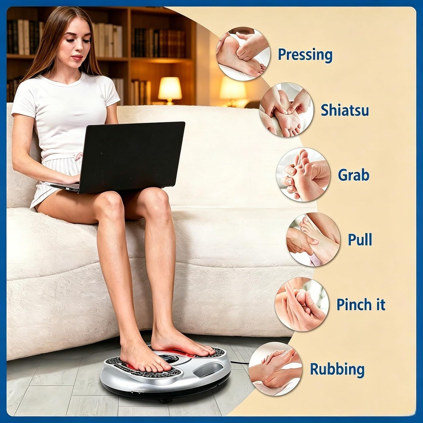 Electromagnetic Foot Circulation Massager