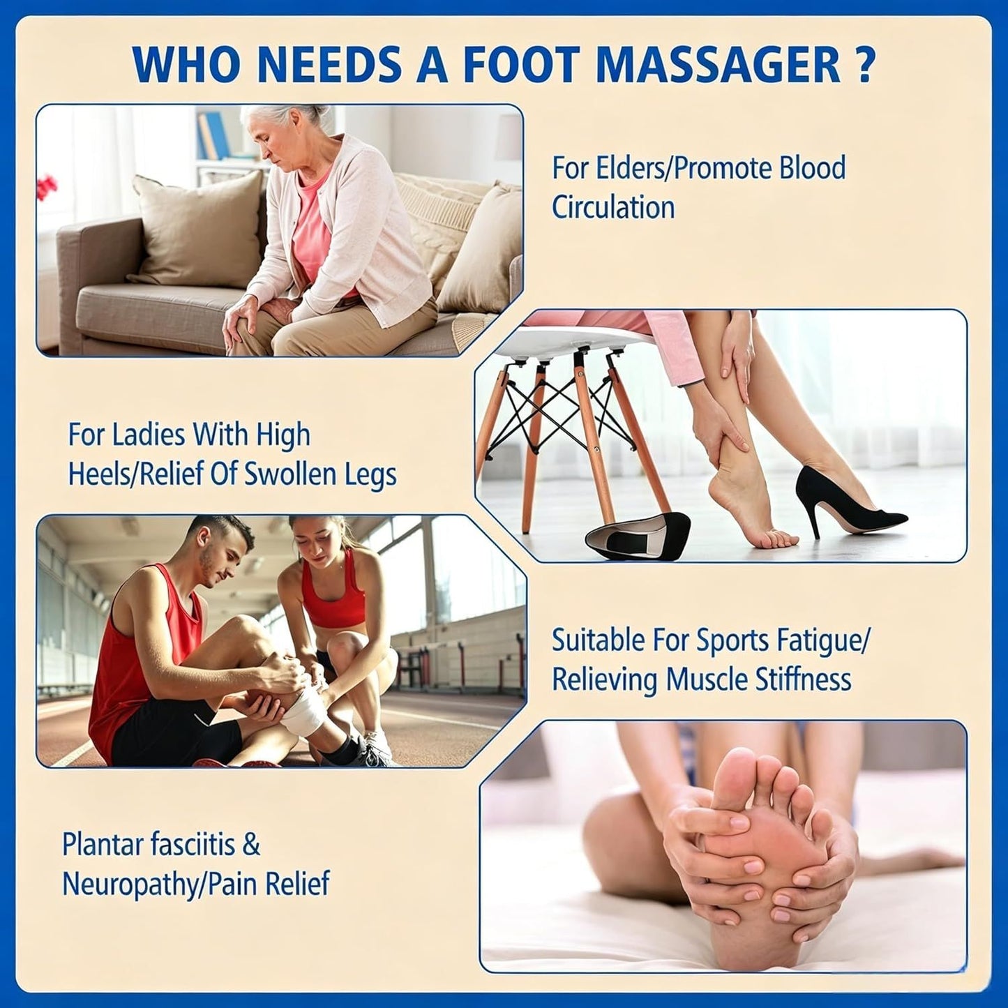 Electromagnetic Foot Circulation Massager