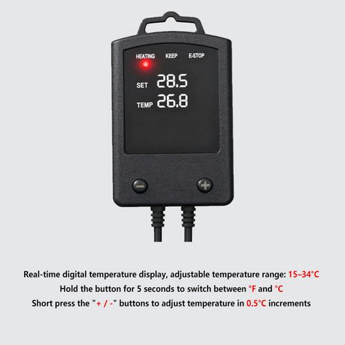 1200W Submersible Aquarium Water Heater