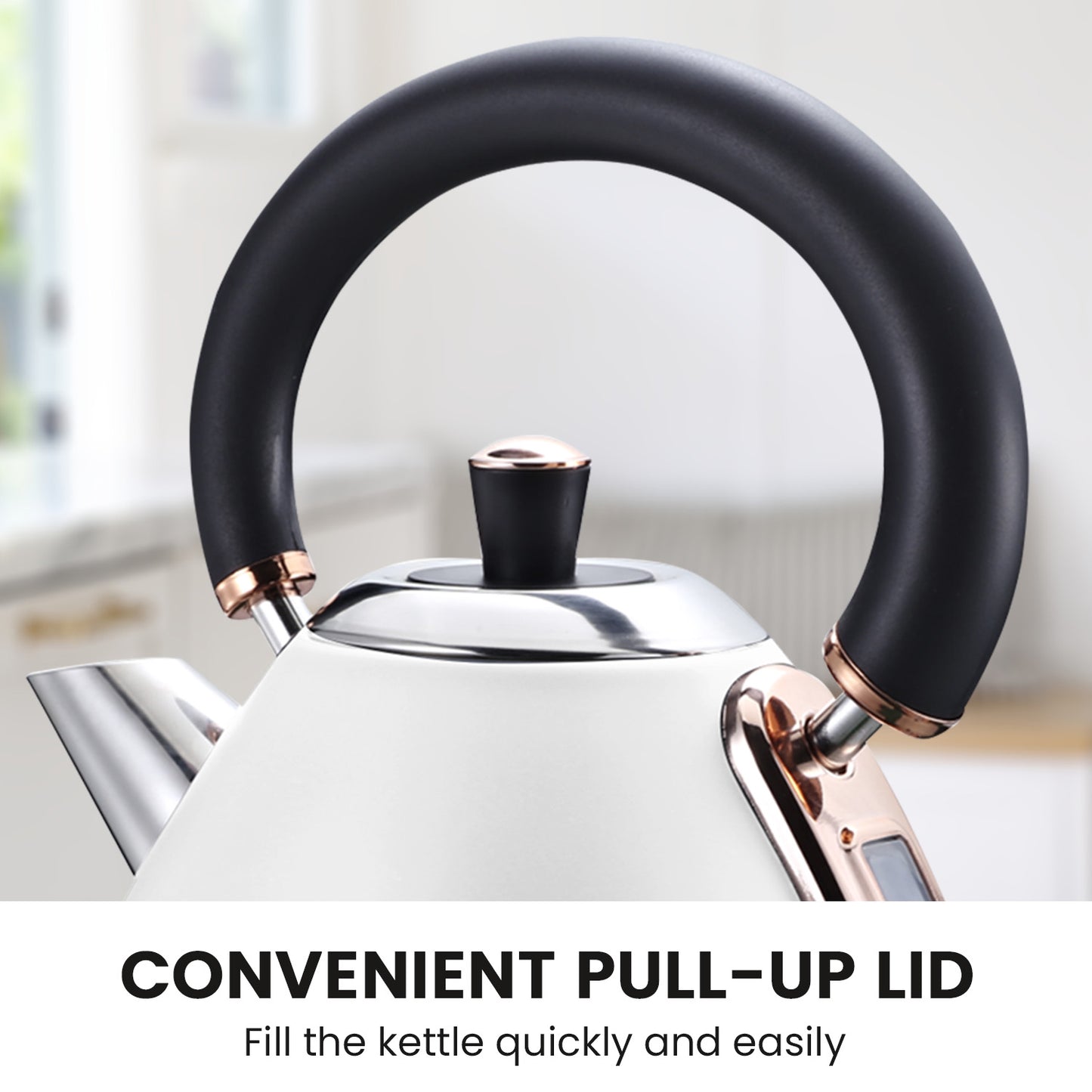Pronti Toaster & Kettle Bundle - White