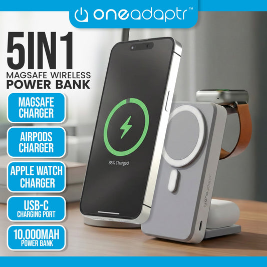 OneAdaptr OneGo 5-in-1 MagSafe Power Bank