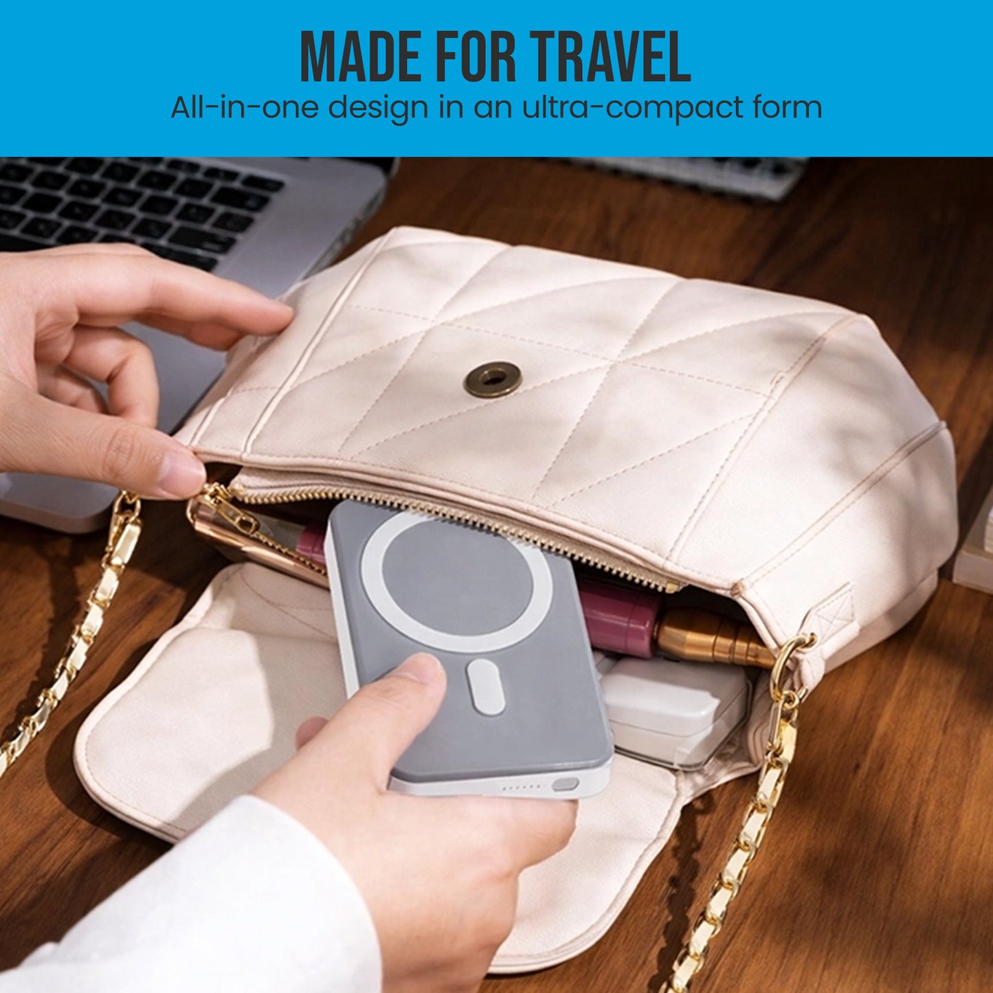 OneAdaptr OneGo 5-in-1 MagSafe Power Bank