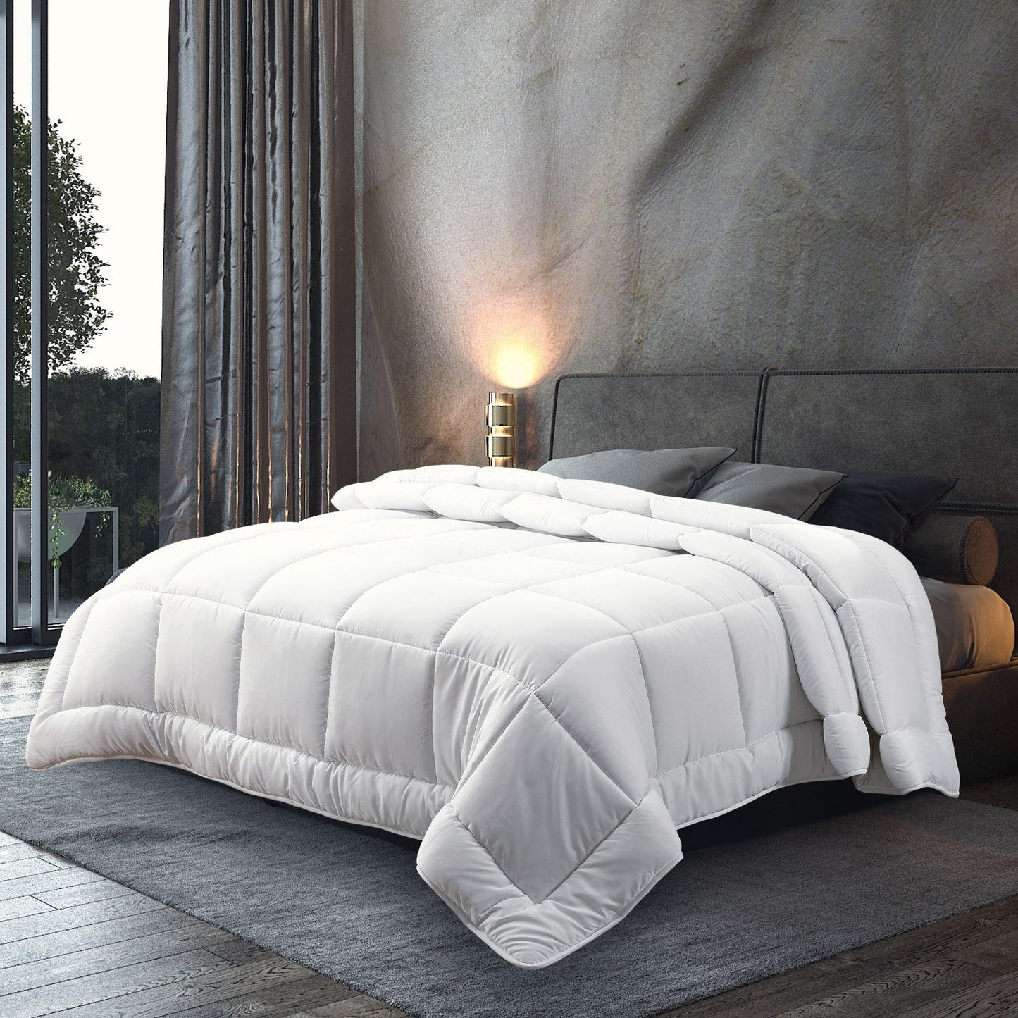 500GSM Doonas Feather Down Quilt Comfort Duvet - King
