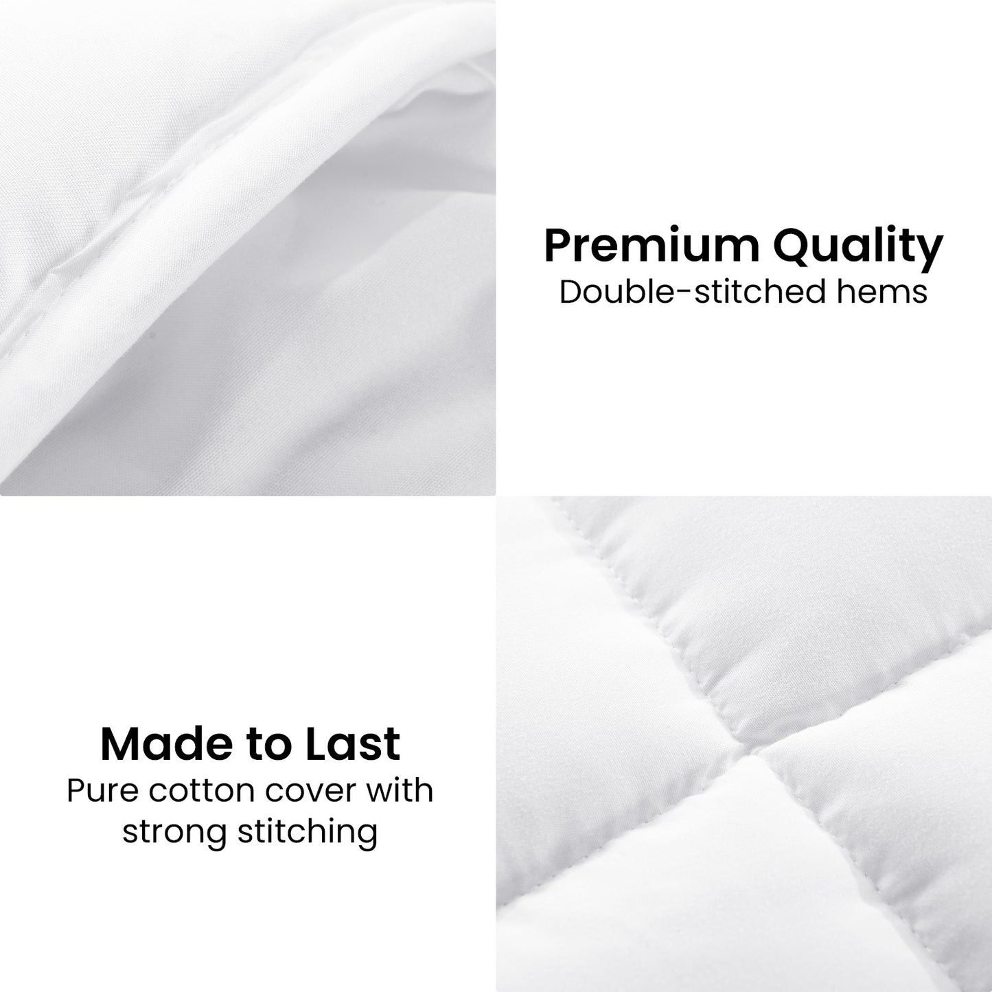 500GSM Doonas Feather Down Quilt Comfort Duvet - King