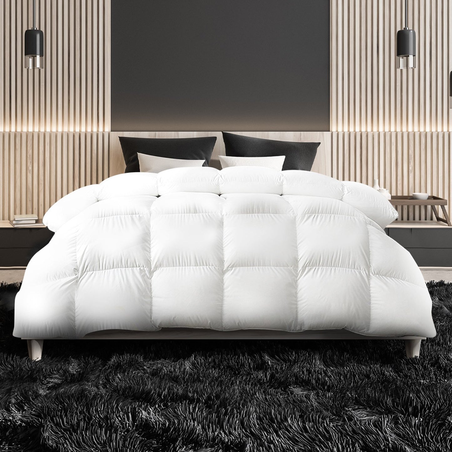 500GSM Doonas Feather Down Quilt Comfort Duvet - Queen