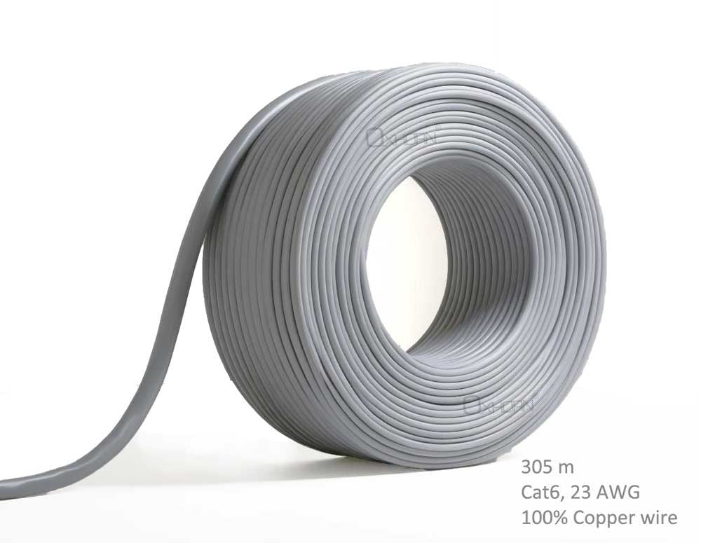 OXHORN Cat6 Network Cable Roll 305m