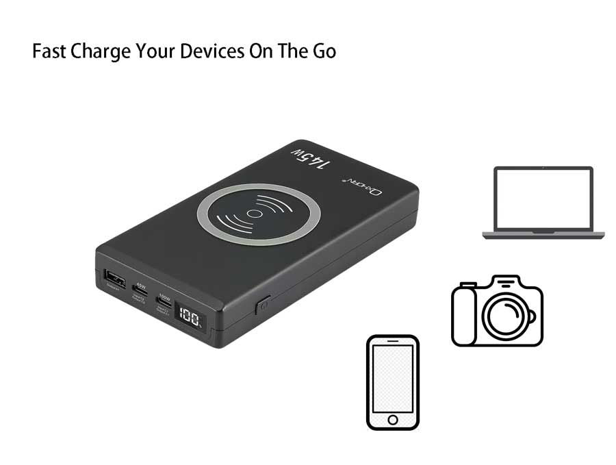 OXHORN 145W USB-C Laptop Power Bank