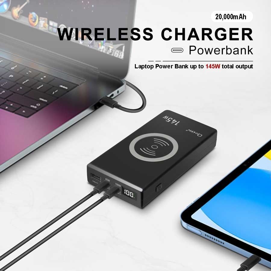 OXHORN 145W USB-C Laptop Power Bank