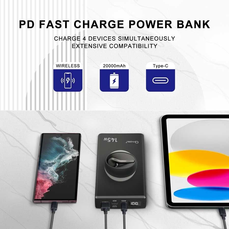 OXHORN 145W USB-C Laptop Power Bank