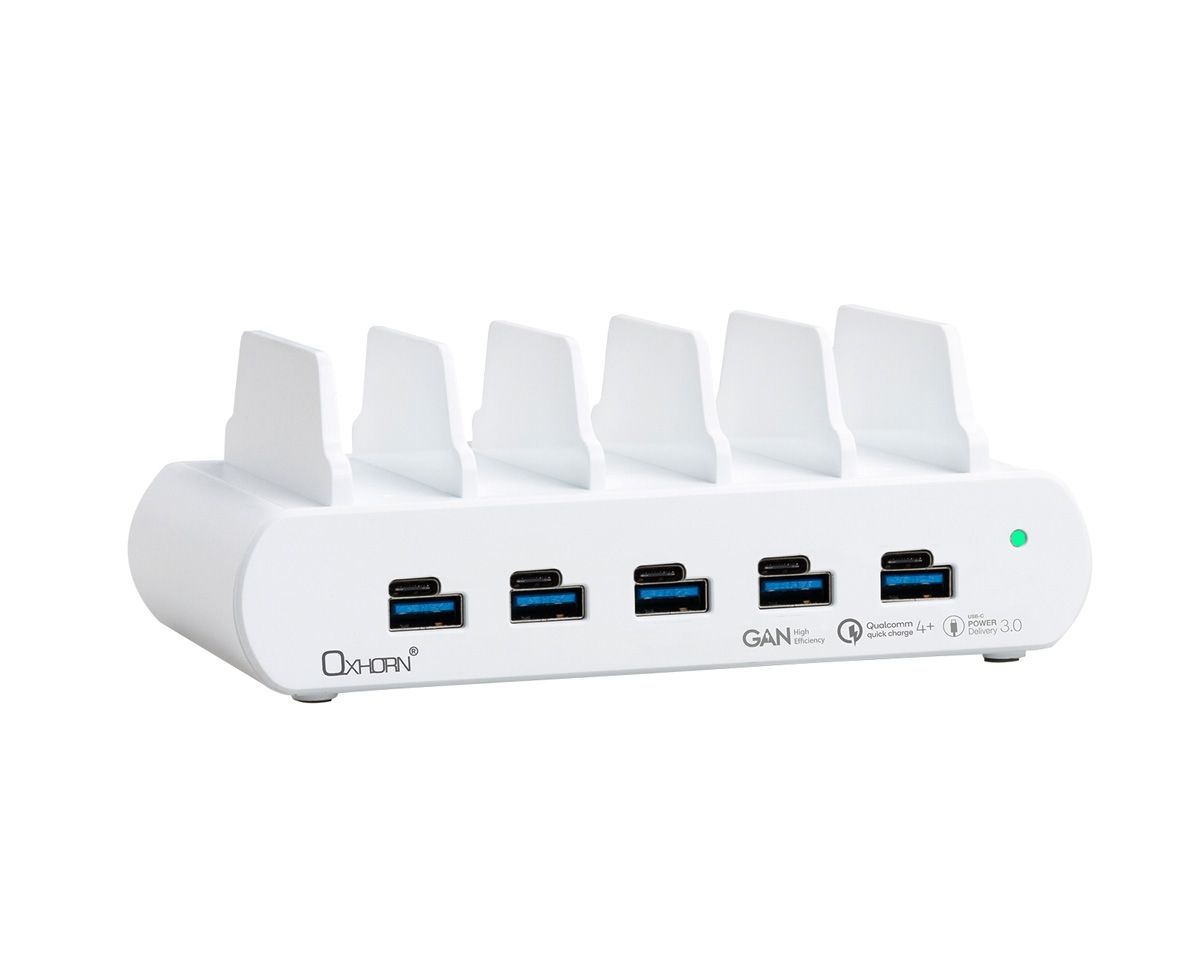 OXHORN 150W 5 Port Charging Dock