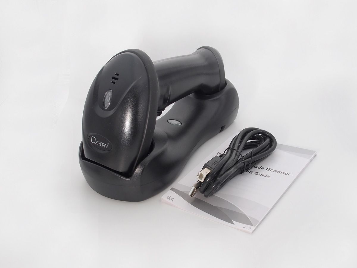OXHORN UB-D201 Wireless 2D Barcode Scanner