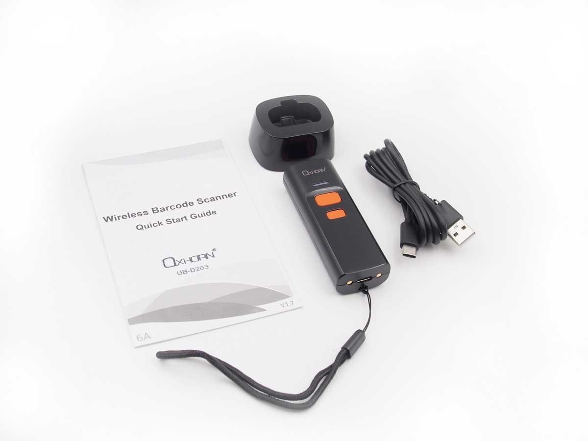 OXHORN UB-D203 Mini Wireless 2D Scanner