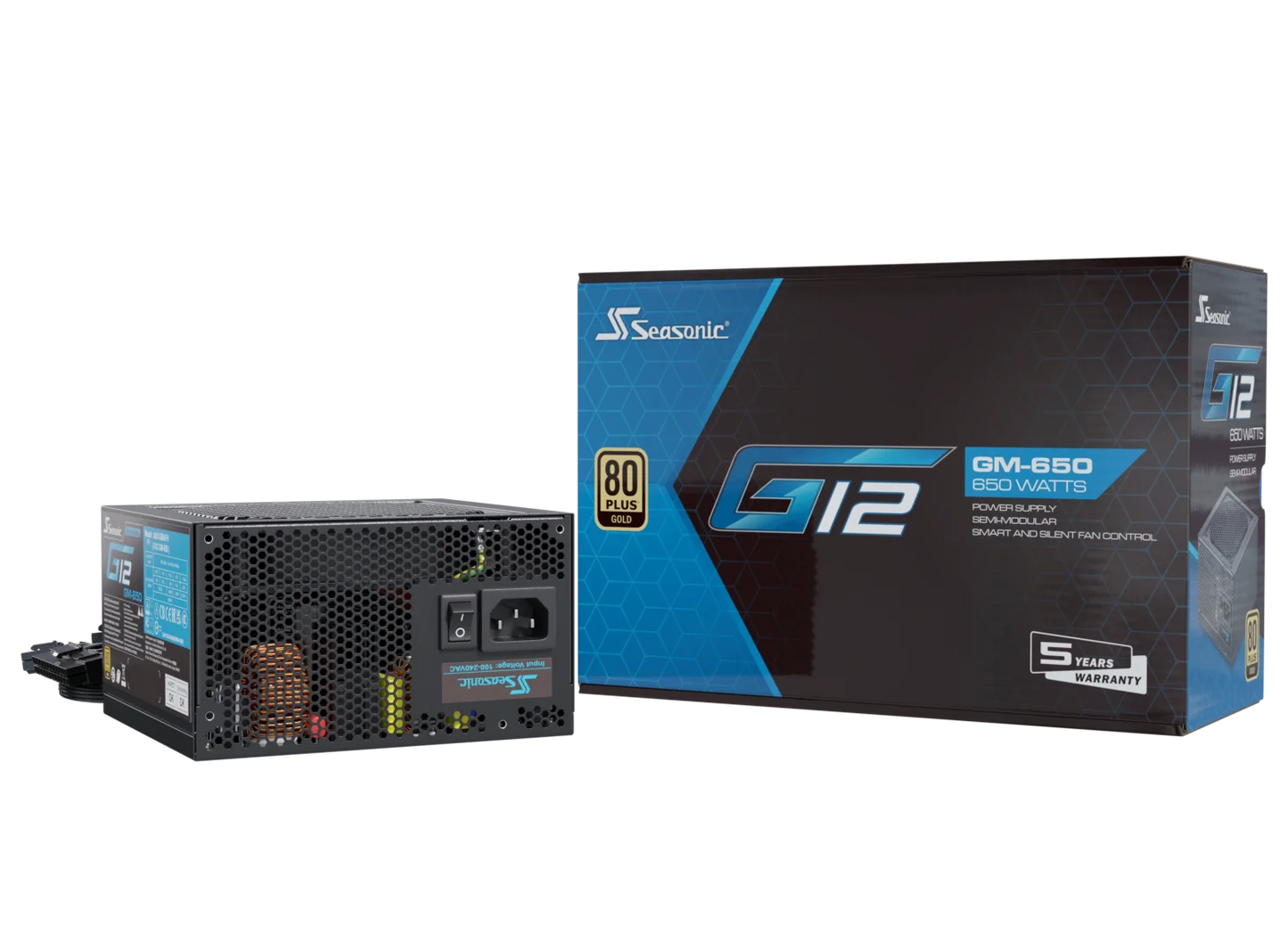 Seasonic G12 GM-650 650W Gold PSU