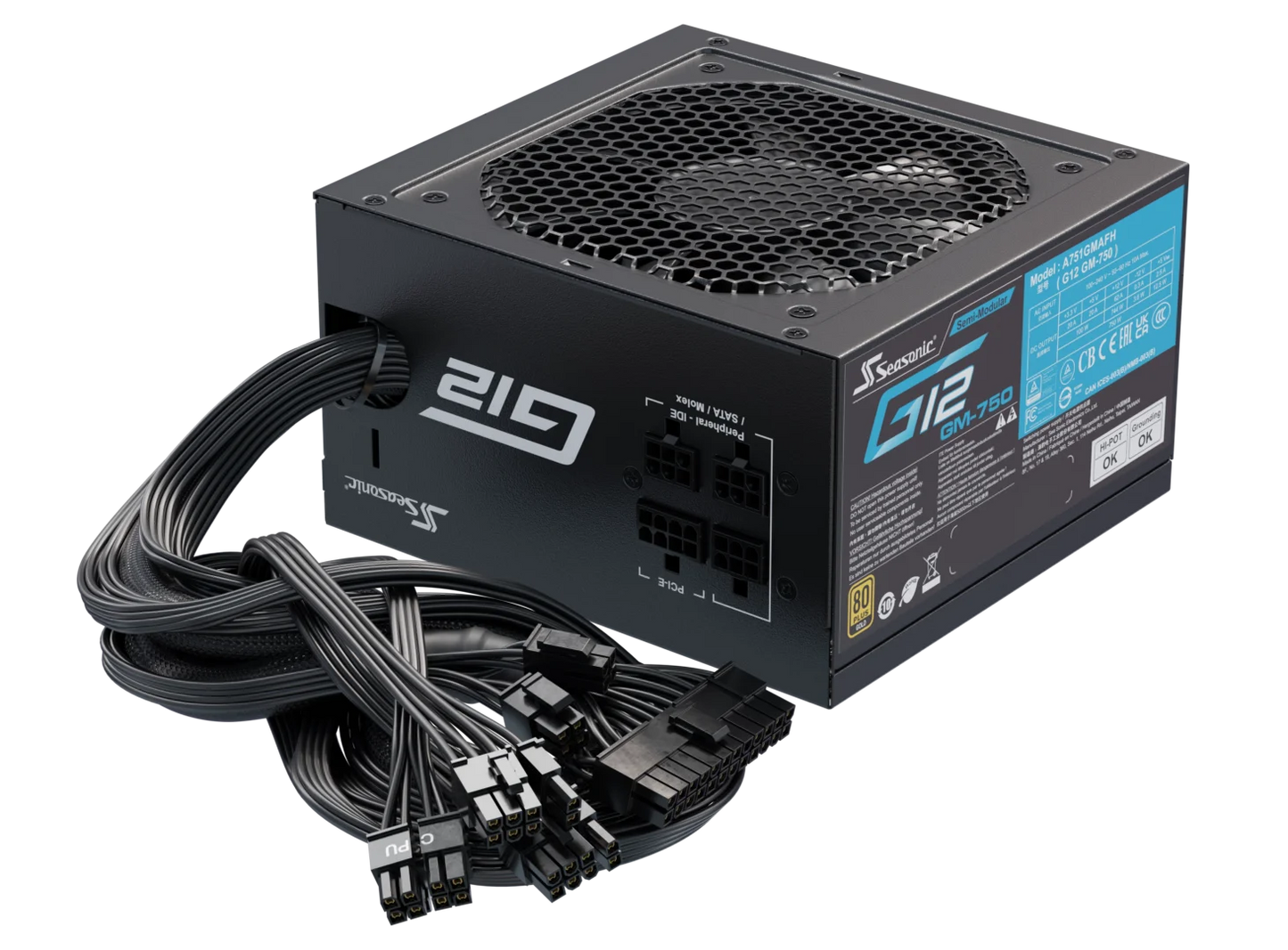 Seasonic G12 GM-750 750W Gold PSU