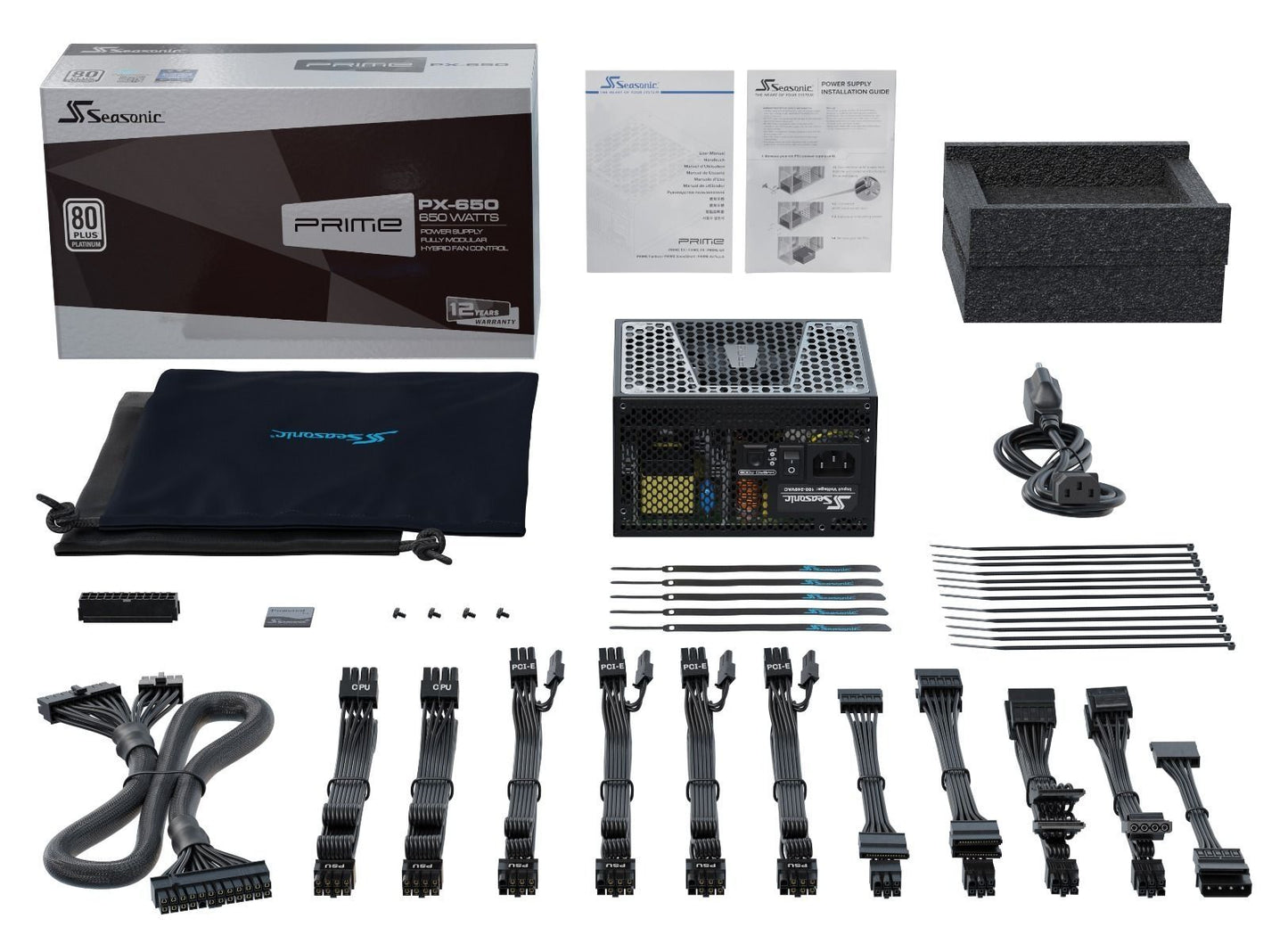 Seasonic PRIME PX-650 650W Platinum PSU