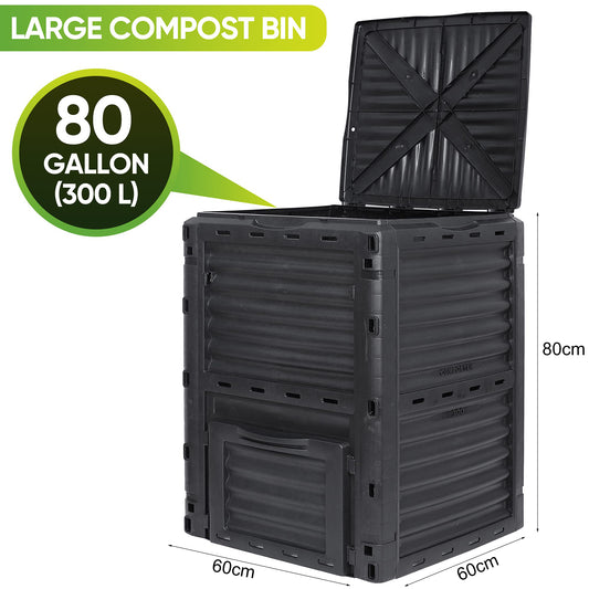Garden Compost Bin - 300L