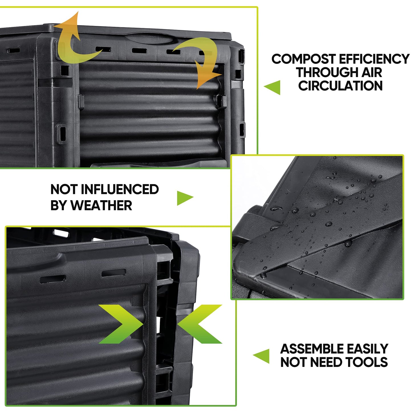 300L Garden Compost Bin