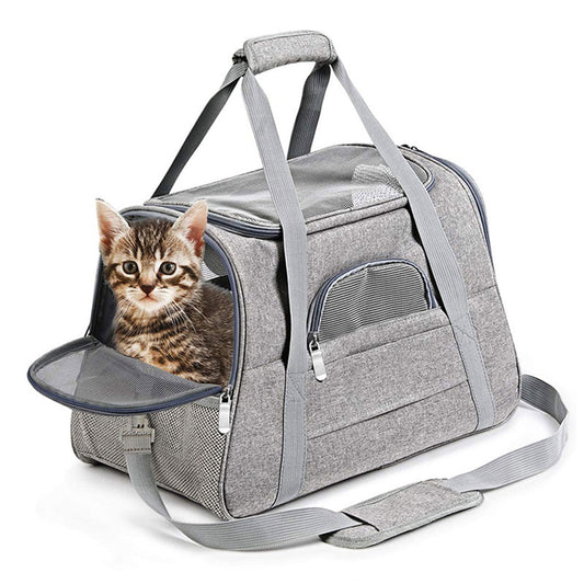 Pet Carrier Bag Travel Bag for Cats and Small Dogs