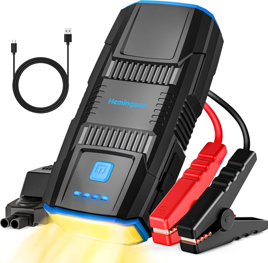 Hemingson 2000A Jump Starter with LED Light