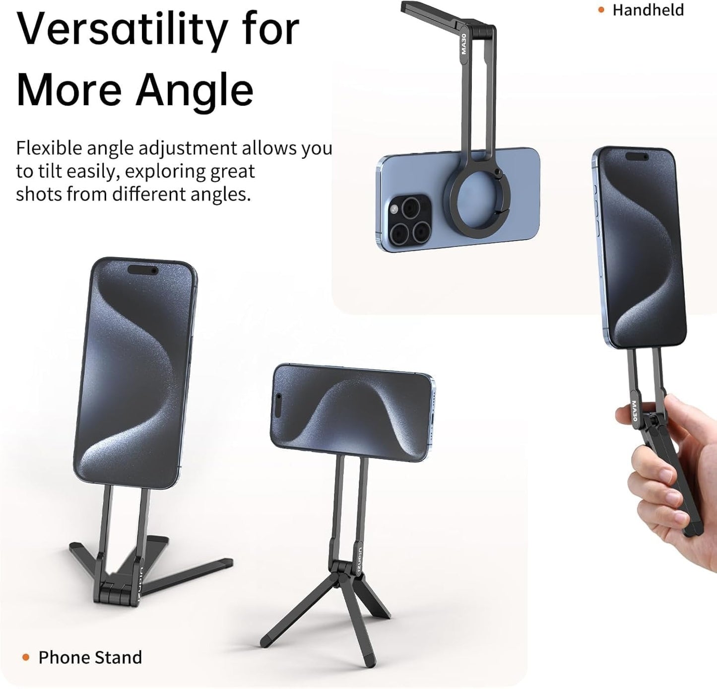 ULANZI MA30 MagSafe Phone Tripod - Grey