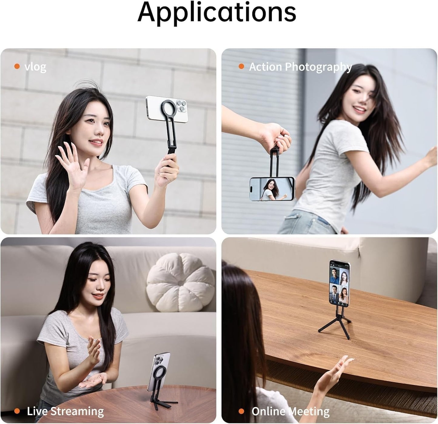 ULANZI MA30 MagSafe Phone Tripod - Grey