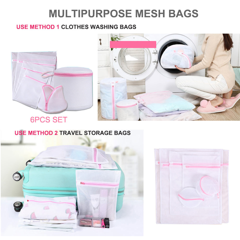 Laundry Bags set of 6