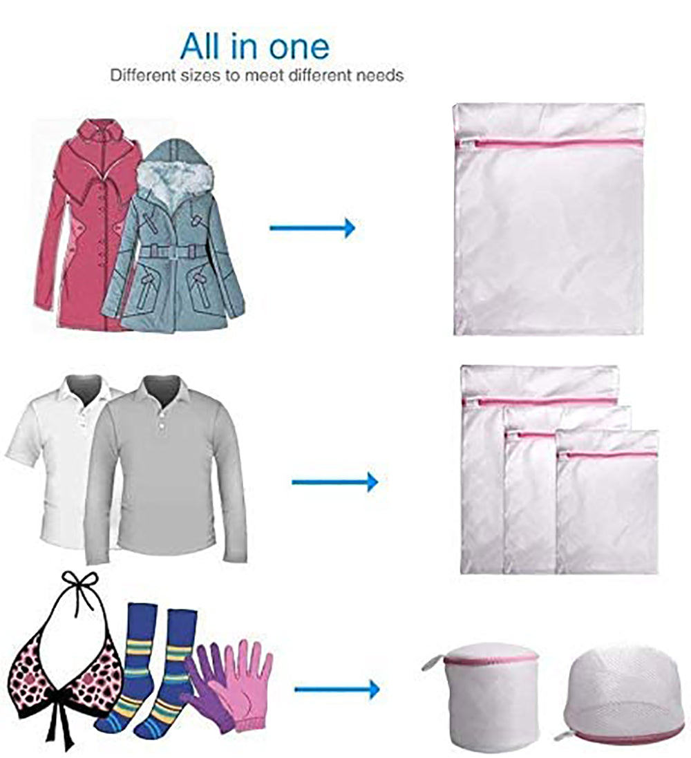 Laundry Bags set of 6