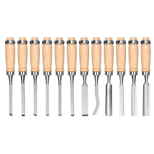 12-Piece Wood Carving Chisel Set