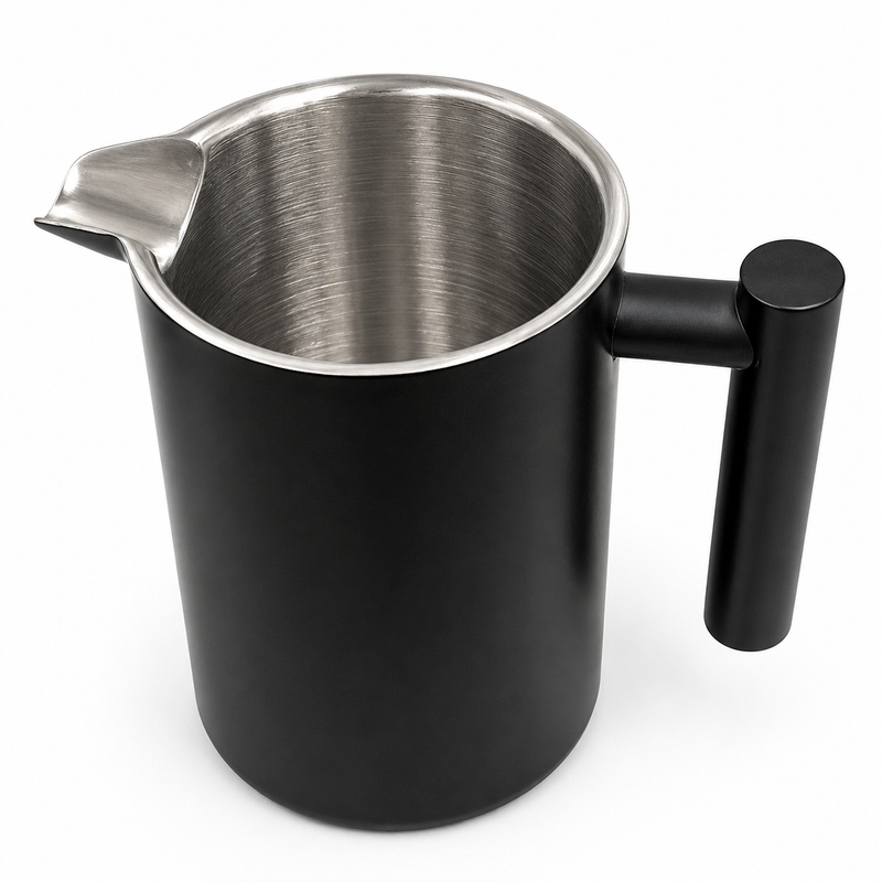 Black French Press Coffee Maker 350ml Gift Set